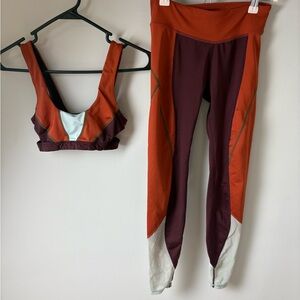 Without Walls Rust Orange Activewear Leggings